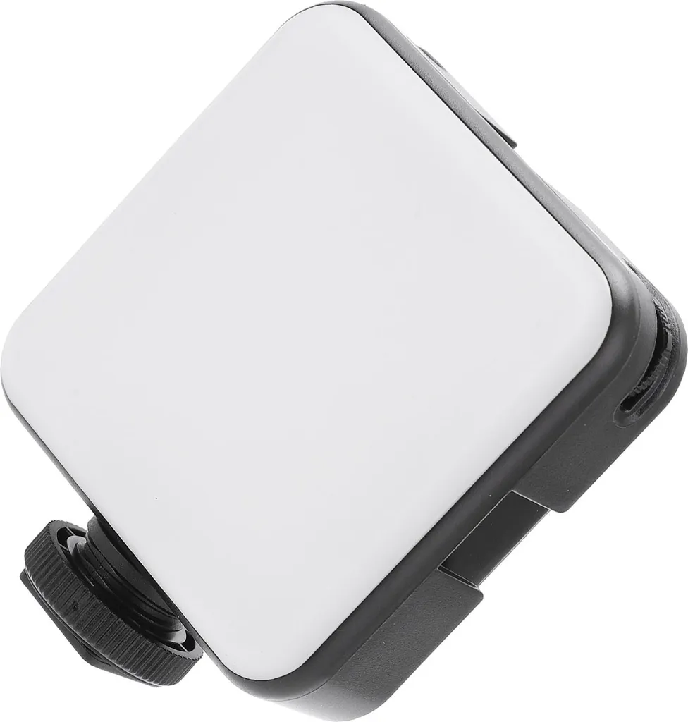 Mini Lampe Vidéo LED RVB Rechargeable 2000mAh pour Caméra et Vloggers