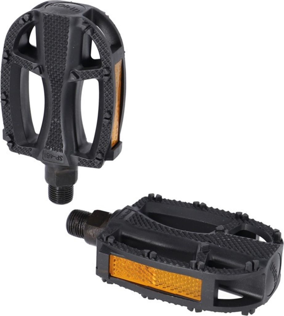 XLC Kinder-/Jugendpedal, 9/16',Reflektor, schwarz (1 Paar)