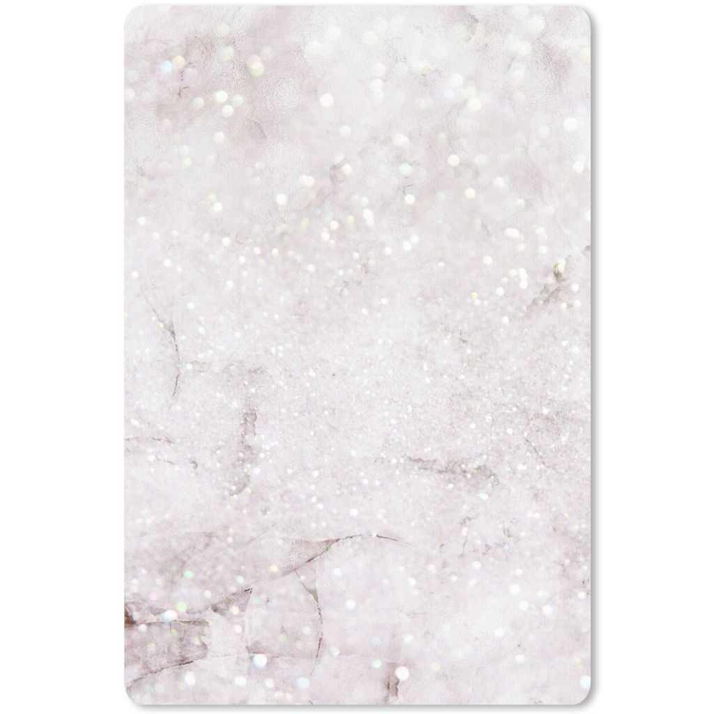 MuchoWow Mauspad Mousepad Marmor - Glitzer - Rosa 18x27 cm - Mousepads - Maus Mat - Pad - Mausunterlage