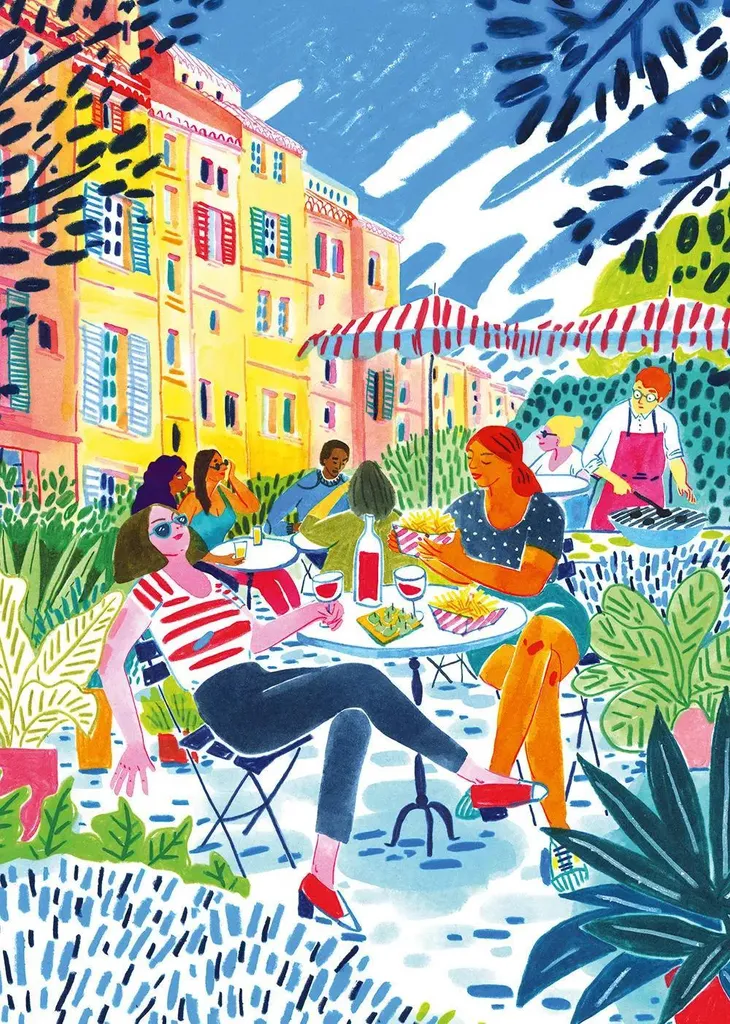 Puzzle 1000 pièces Soleil Terrasse - Finies les pièces qui s'abîment