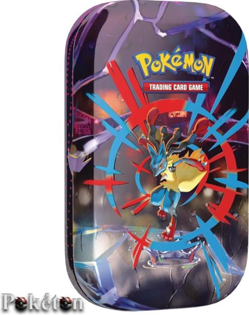 Pokémon Mini-Tin-Box Mega-Helden – Mega-Lucario Produktbild 