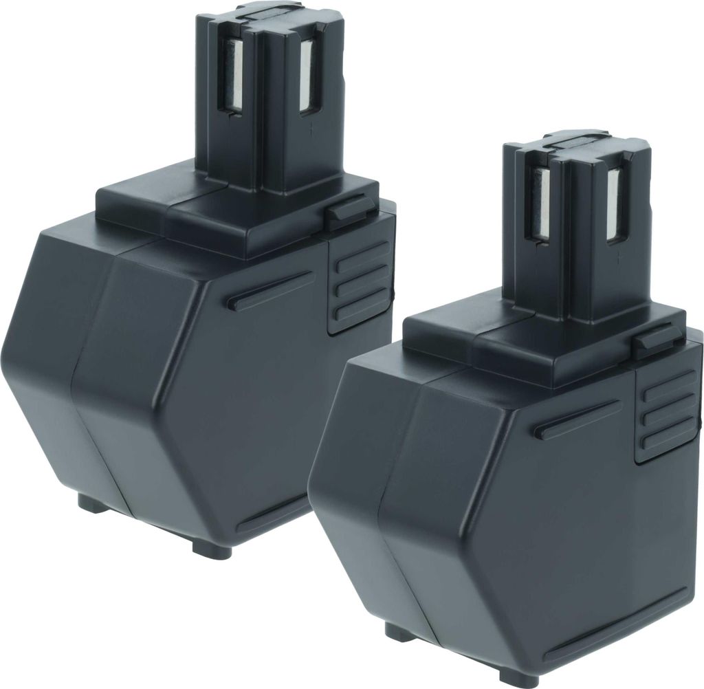 vhbw 2x Akku Ersatz für Hilti SFB105, SBP12, SFB125, SFB121, 00315082 für Werkzeug (1500 mAh, NiMH, 12 V)