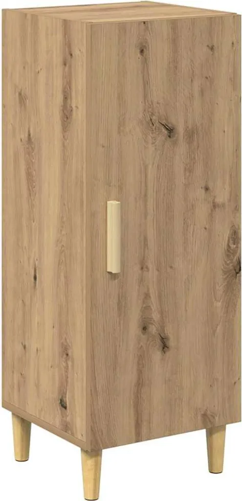 Mobiletto Rovere 90cm Altezza | Credenza Multiuso 34x34 cm Casa
