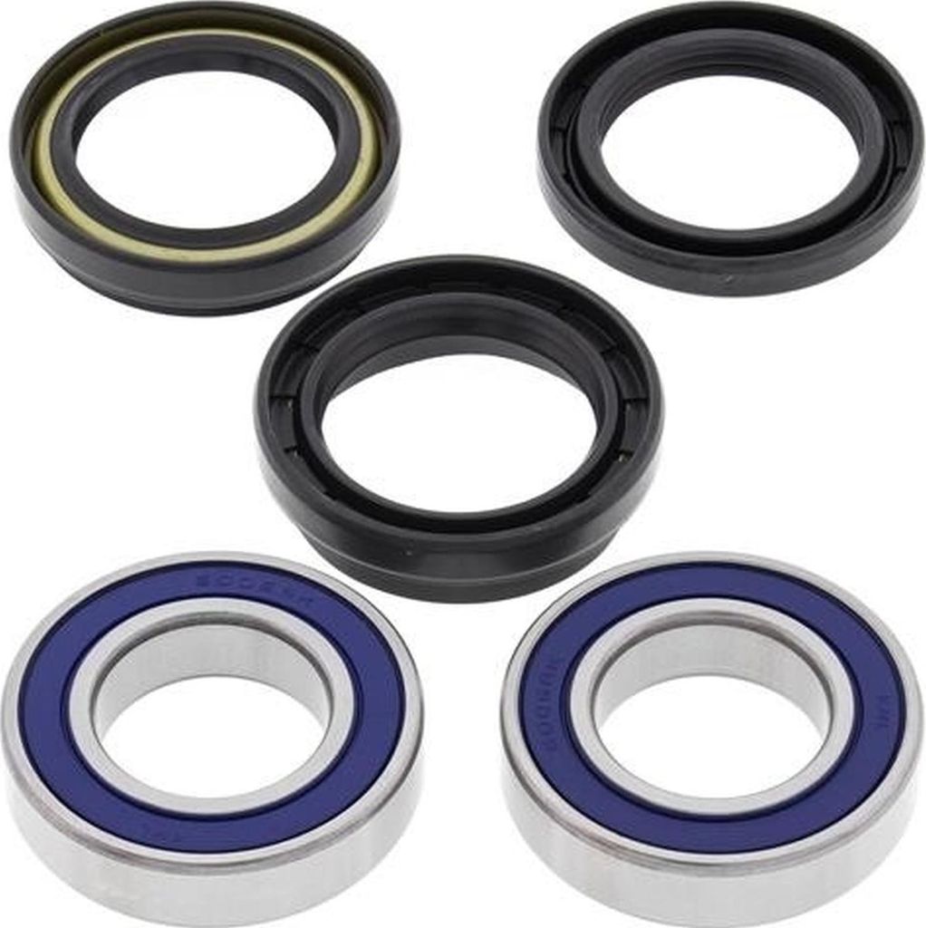 Radlager Satz mit Simmerring für Vorderrad Suzuki LT-A 400 F Eiger 4WD Baujahr 2002-2007 von pamoto - Neu