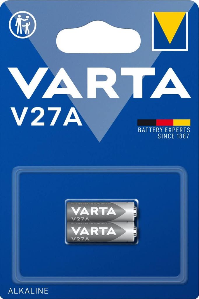 VARTA Batterien V27A, 2 Stück, Alkaline Special, 12V, für Produktbild 