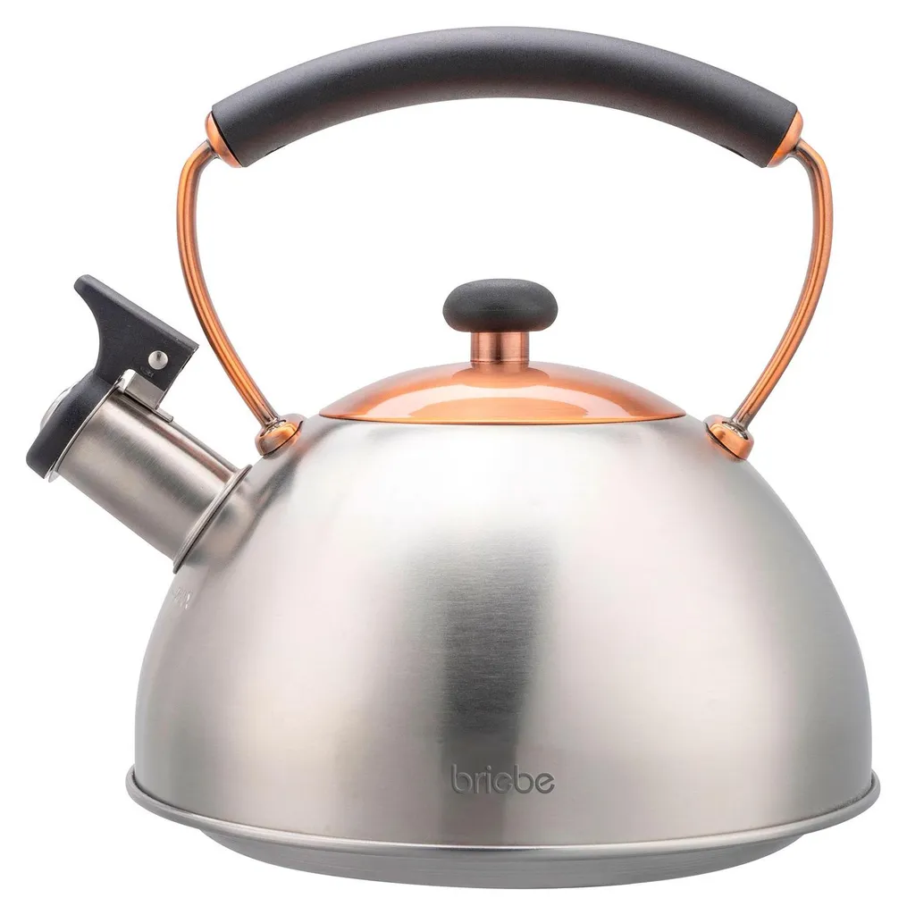 Briebe I-Bronze Bollitore per Induzione 2.3L Fischio Acciaio Bronzo