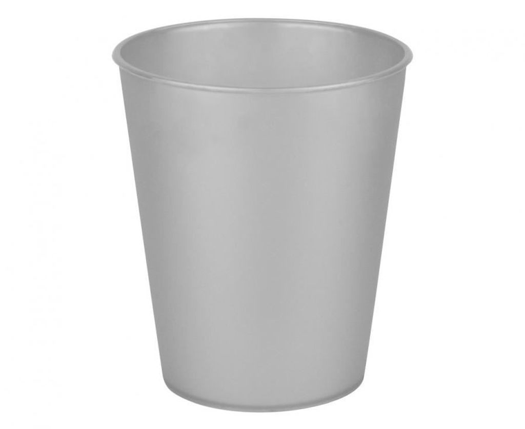 Mehrwegbecher silber 250 ml