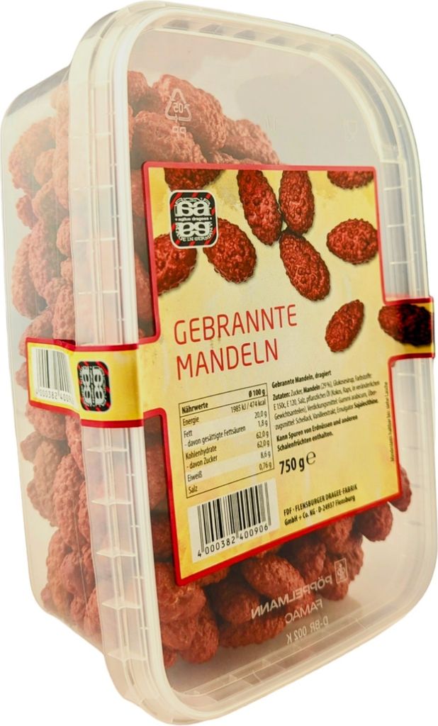 Agilus prażone migdały prażone migdały w cukrze 750g Zdjęcie produktu 