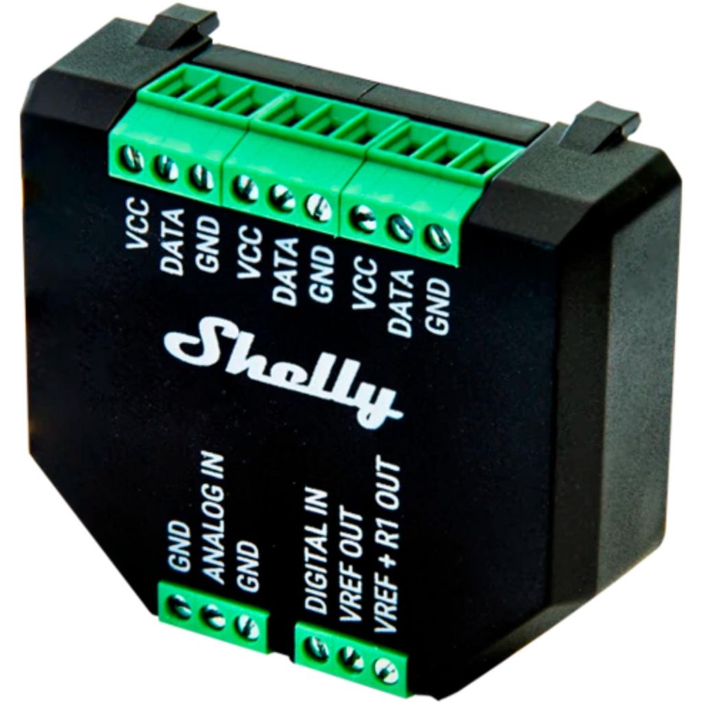 Shelly Plus Add-On Snímač vnútornej/vonkajšej teploty Obrázok produktu 