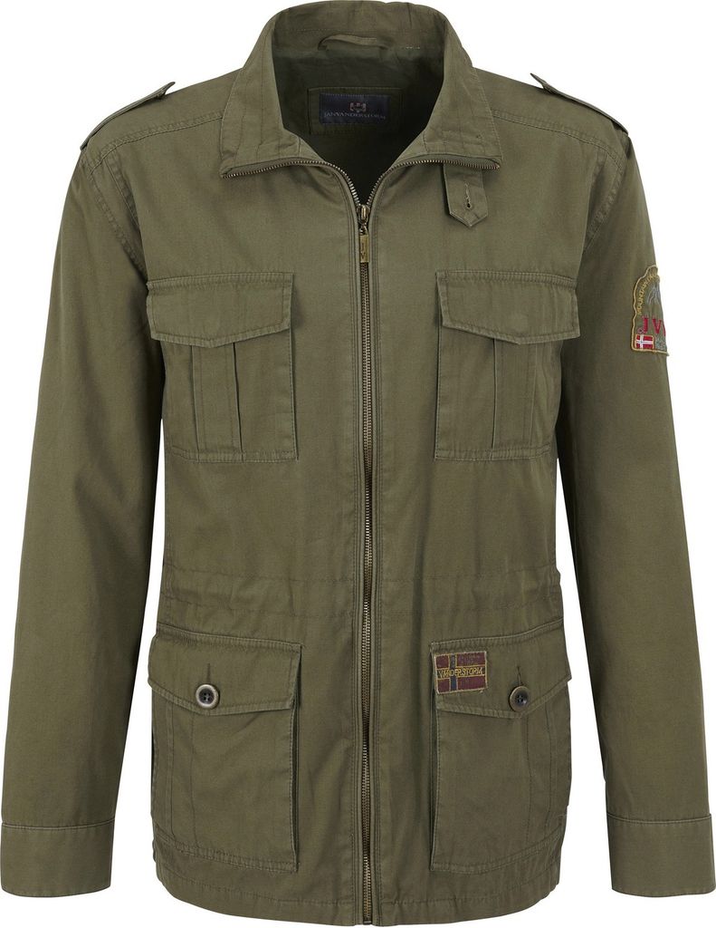 Jan Vanderstorm Fieldjacket BROR Herren 0243 oliv 56
