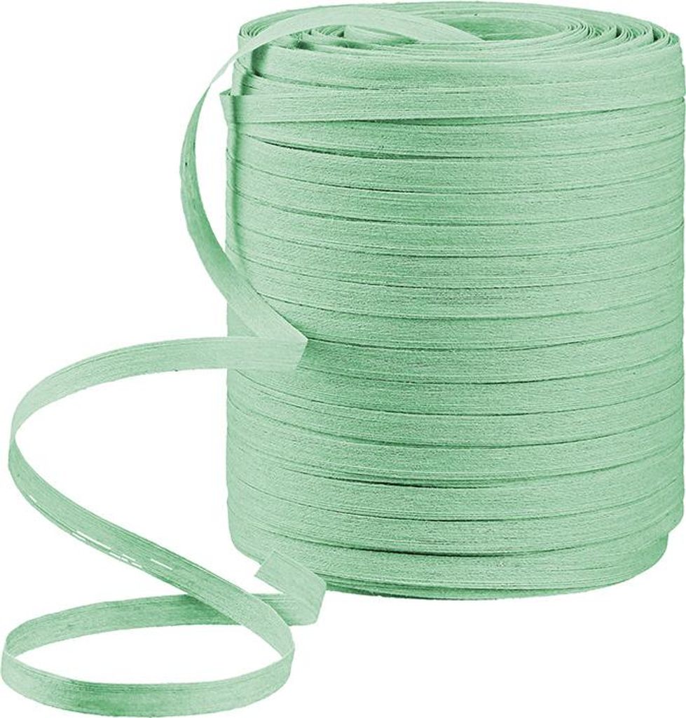 Gilde Geschenkband, Papier, hellgrün, VE 1, L. 8 cm, B. 8 cm, H. 9 cm Höhe: 9.00 cm Breite: 8.00 cm Tiefe: 8.00cm 88238
