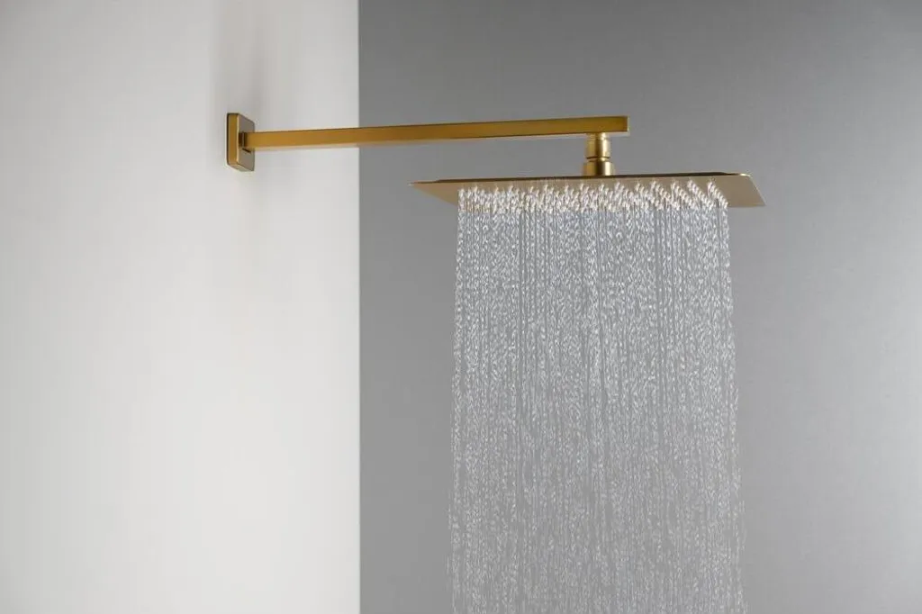 Soffione SLIM, 300x300 mm, oro opaco - 3