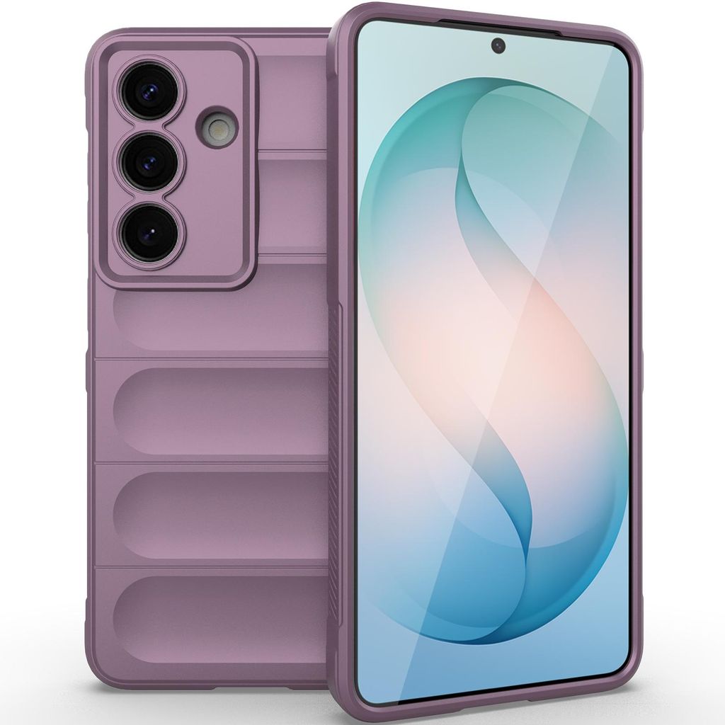 Handyhülle für Samsung Galaxy S26 Weich TPU Silikon Stossfest Anti-rutsch Hülle Lila