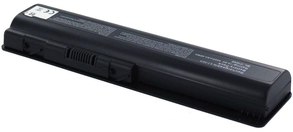 Akku für Hewlett-Packard Pavilion DV6-2010SG Li-Ion 10,8 Volt 4400 mAh schwarz