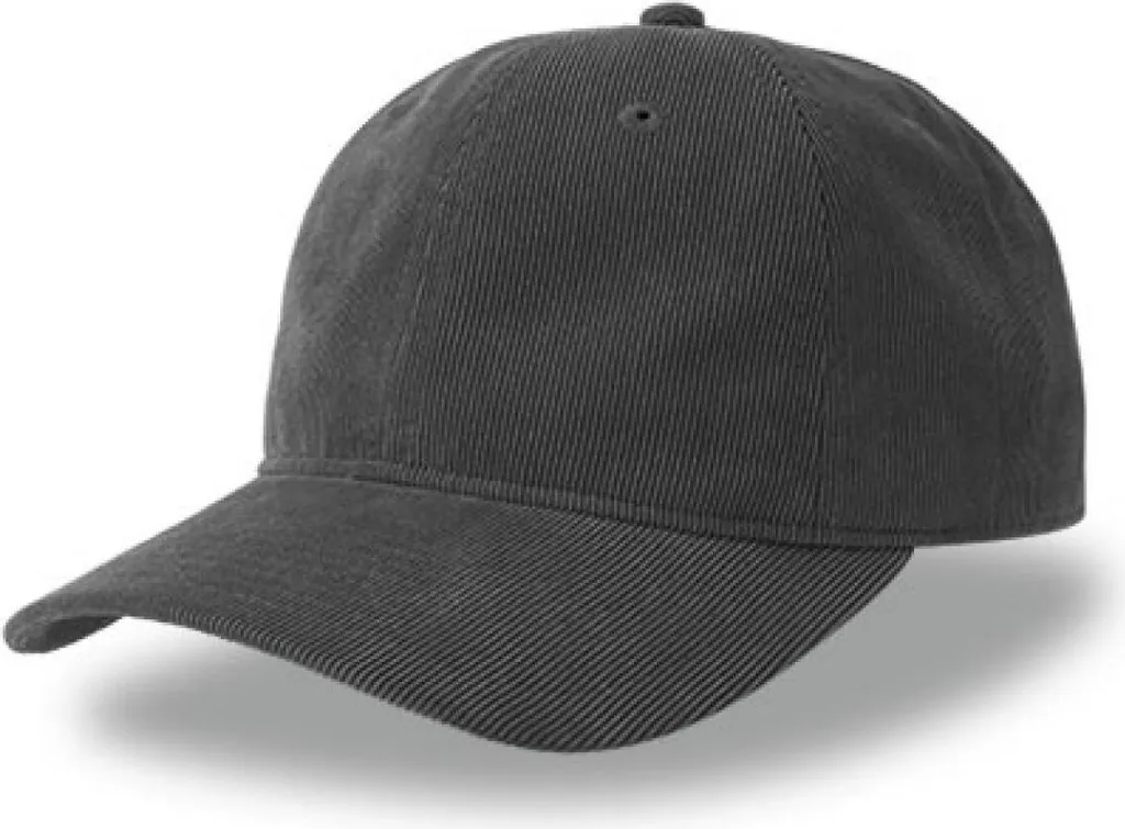 Cappellino Atlantis CRES Creep Grigio Scuro - Corduroy Recycled Style