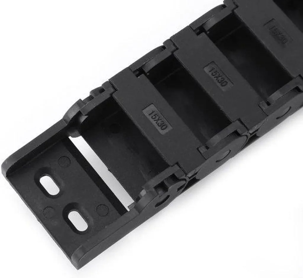 Guide de câble 1m en nylon noir pour imprimante 3D et projets numériques