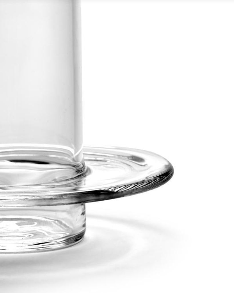 Serax Vase - Blumenvase José Lévy - Towers Glas L 12,5 cm B 7 cm H 32,5 cm