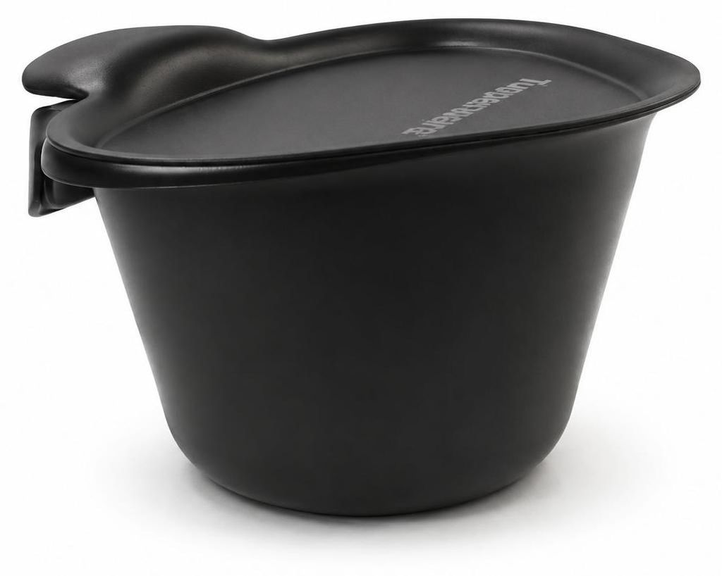 TUPPERWARE Küchenhelfer Adretto Tischmüll 2,5 L schwarz  Produktbild 