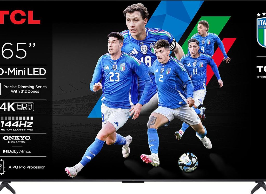 TCL C69KS 65C69KS Fernseher 165,1 cm (65") 4K Ultra HD Smart-TV WLAN Metallisch