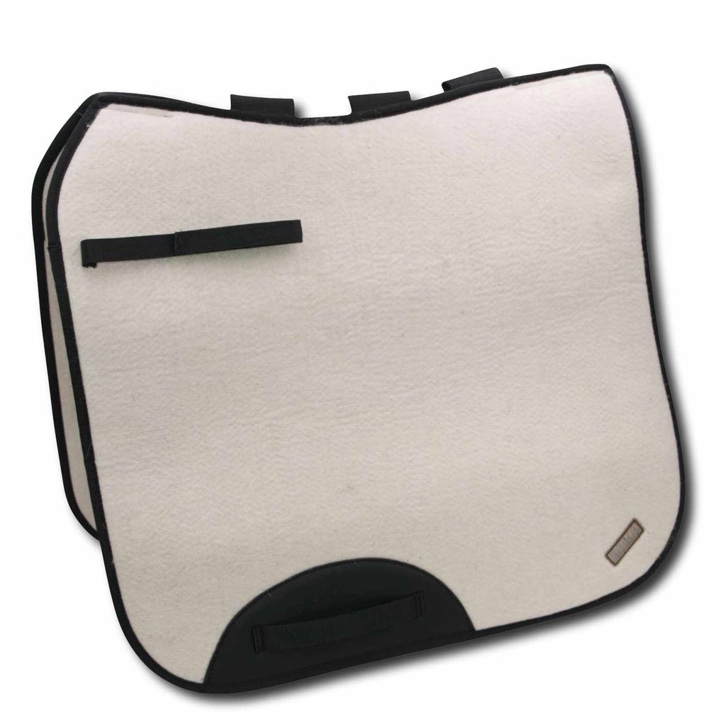 AMKA Dressur Schabracke Noblessa | Filz Satteldecke Für Pferde | 65% Wollfilz