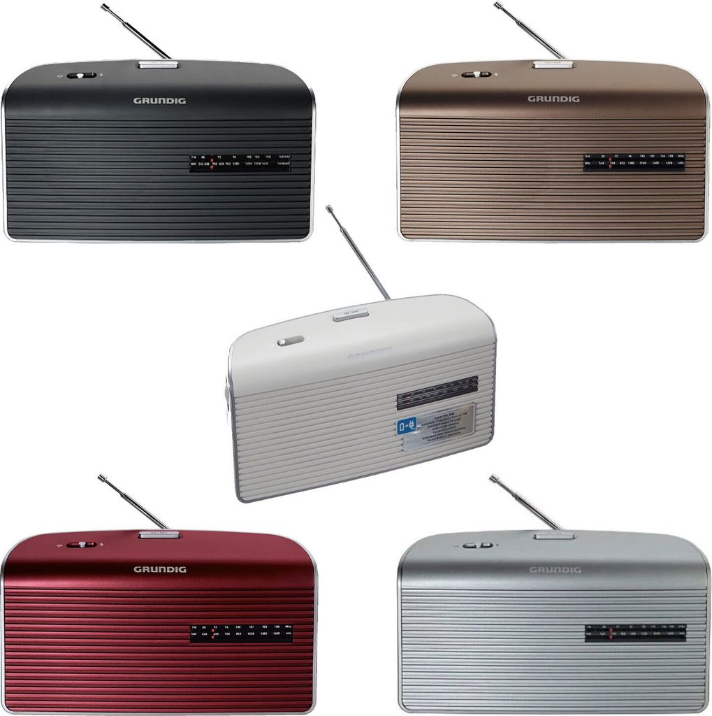 Grundig Music 60 rot/silber Produktbild 4