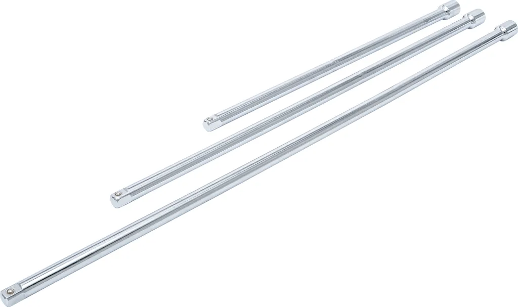 Rallonges de clé à cliquet 1/2 extra longues 450 à 750 mm lot de 3