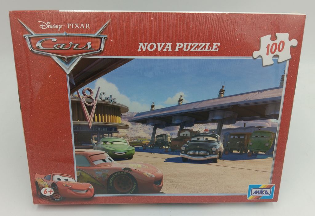 MIKA Puzzle Lightning McQueen und Friends Disney Cars 100 Teile PIXAR