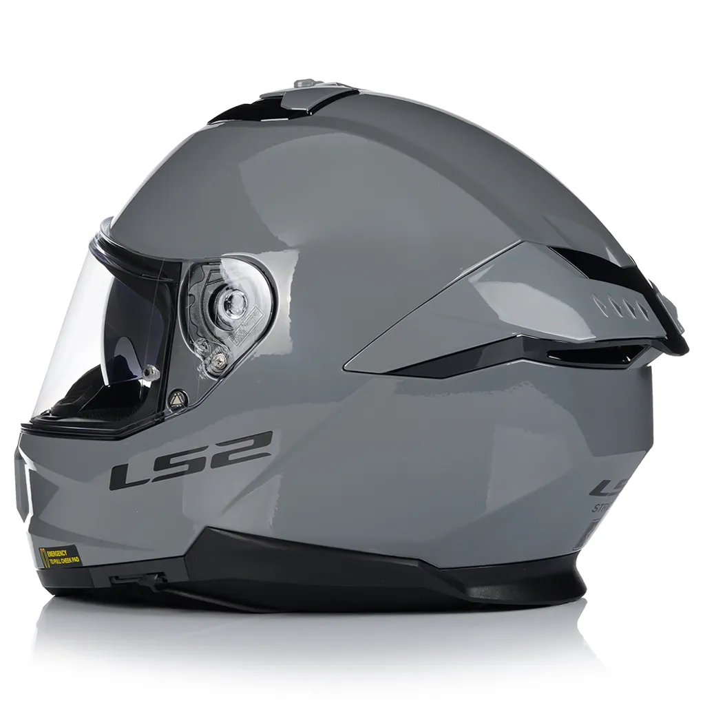 Casque Intégral LS2 FF808 STREAM II Solid Gris Nardo Brillant Taille M - 4