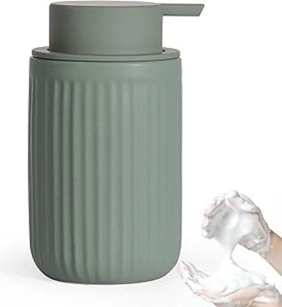 Autumnlife Dispenser Verde Opaco in Vetroceramica - Lusso Quotidiano