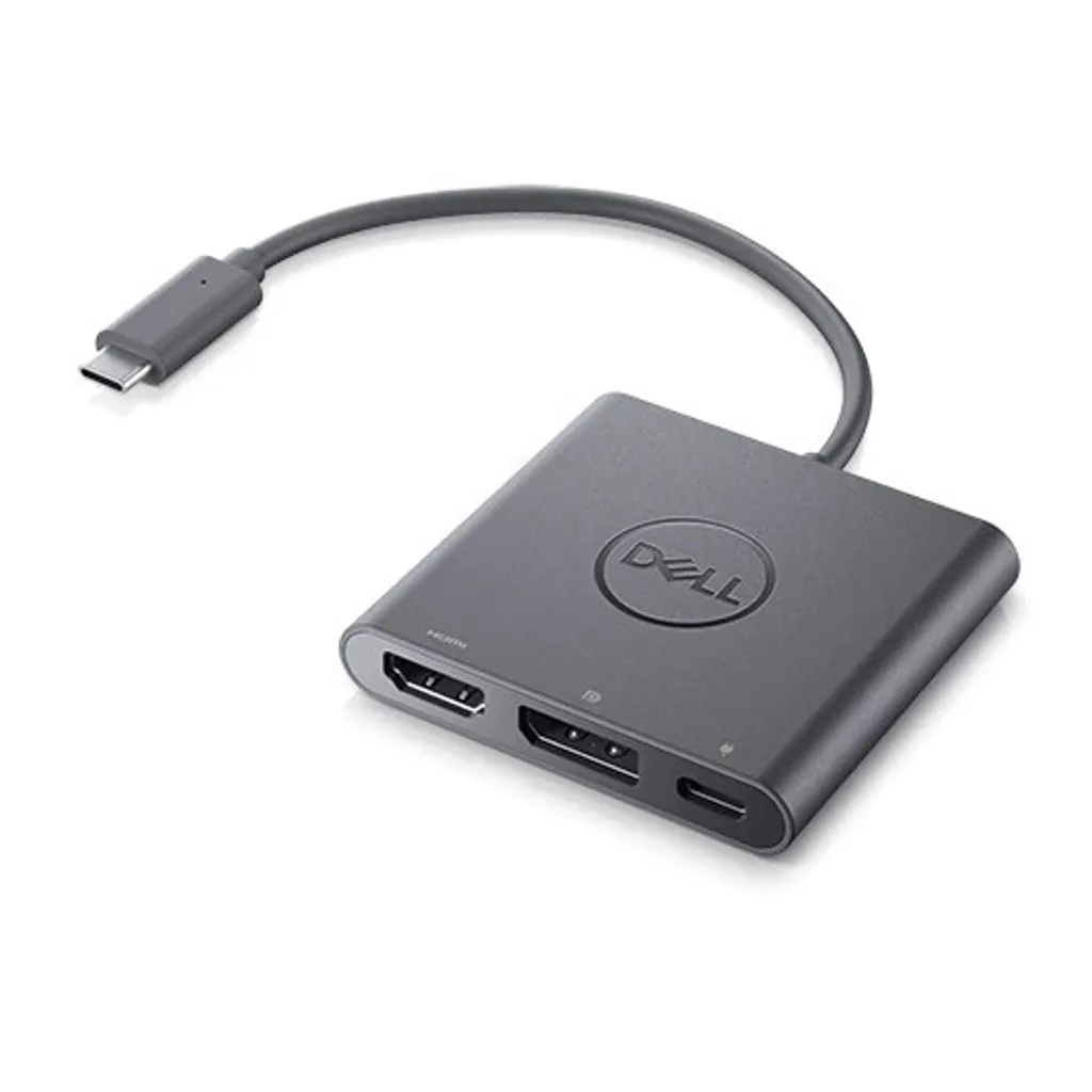 DELL Adaptateur USB-C vers HDMI DP avec Power Pass-Through 4K UHD