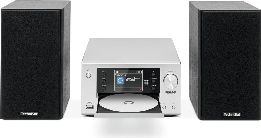 Système audio de salon compact pour écouter la radio Internet et vos disques CD