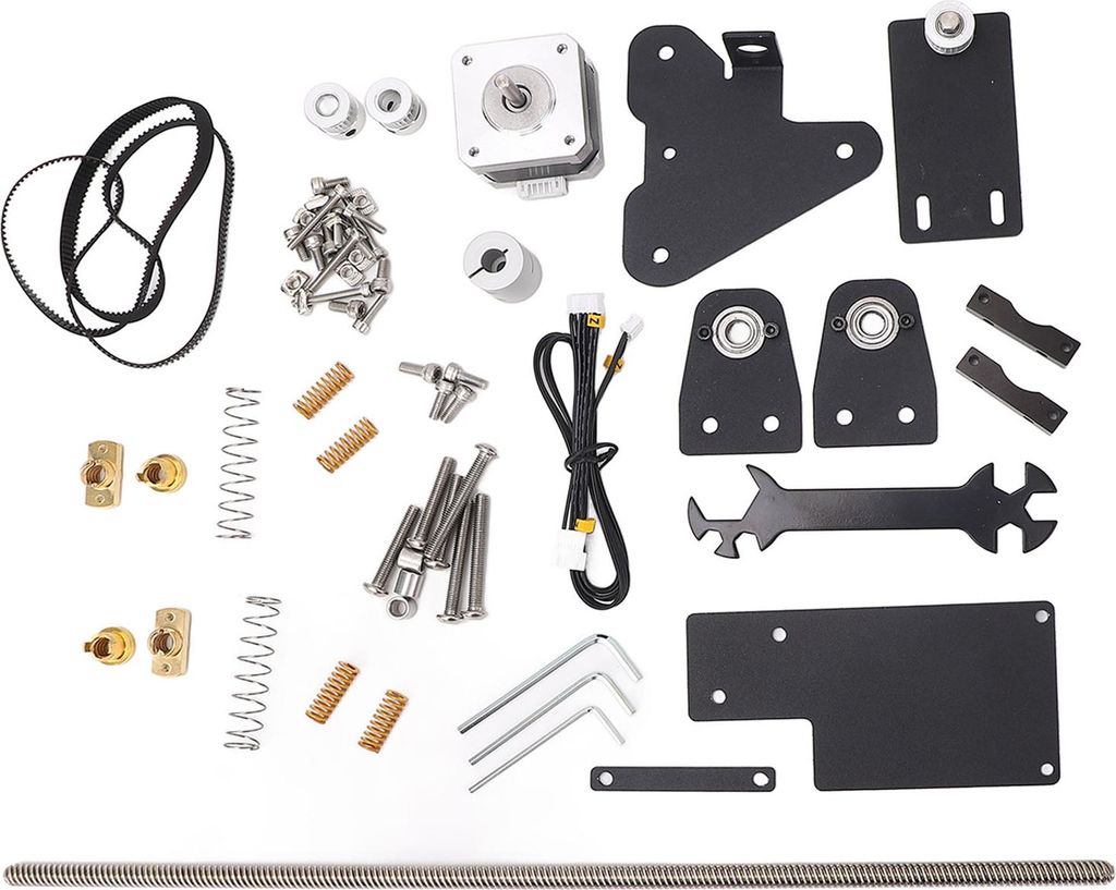 3D-Drucker-Z-Achsen-Kit, Doppel-Z-Achsen-Gewindespindelmotor-Kit, 3D-Drucker-Upgrade-Teile für Ender 3