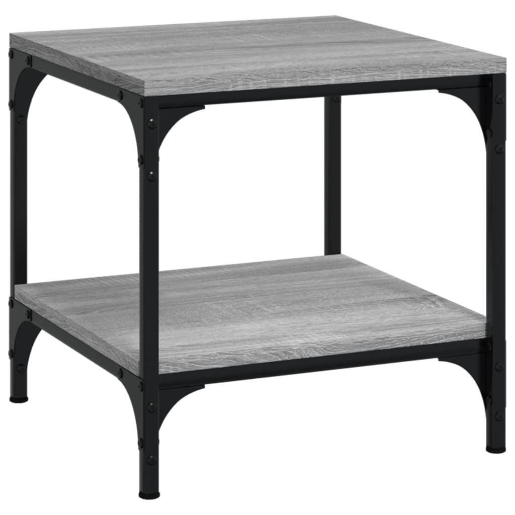 vidaXL Stolik boczny szary Sonoma 40x40x40 cm | Kaufland.pl