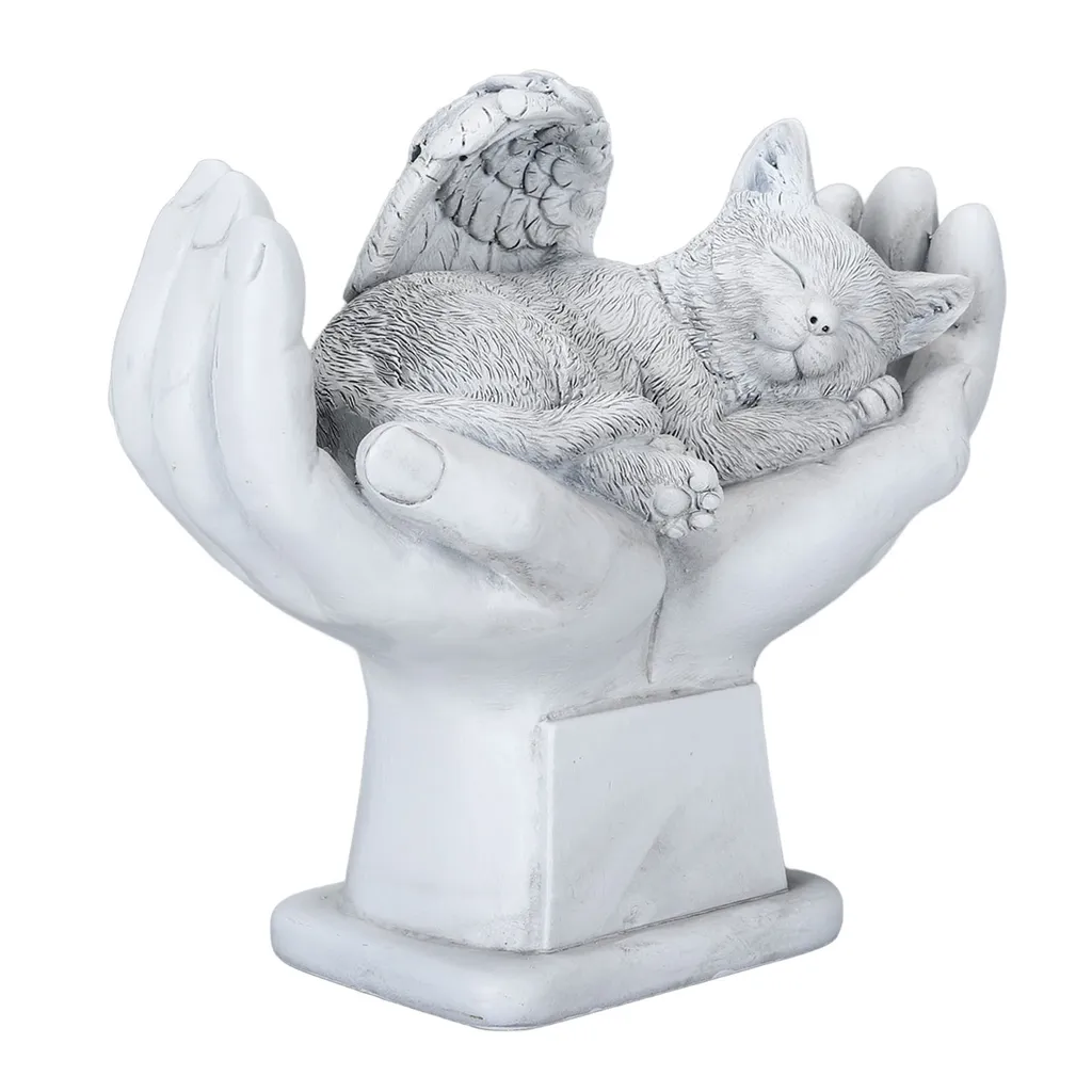 Statue commémorative pour animaux d'angle résistante aux intempéries