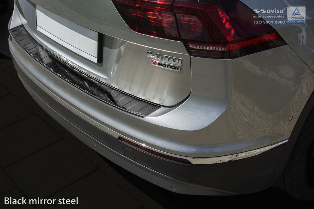 Avisa Ladekantenschutz 2/51007 Hinten für VW TIGUAN (AD1) Edelstahl