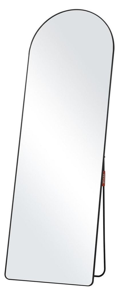 Gewölbter Ganzkörperspiegel 1650 x 558 mm Standspiegel mit Produktbild 