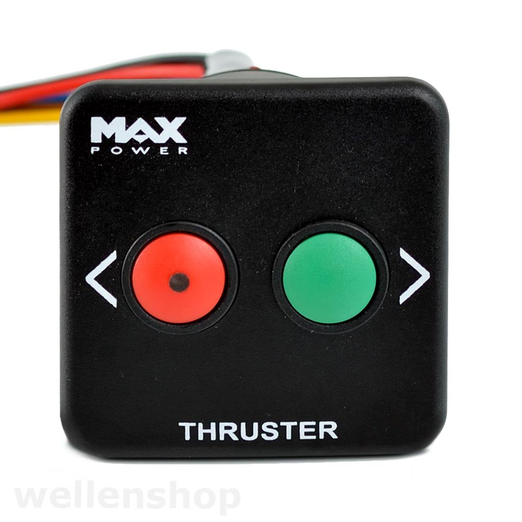 Bedienpanel Max Power, Drucktaster & ON/Off-Taster, für Bugstrahlruder, wasserresistent