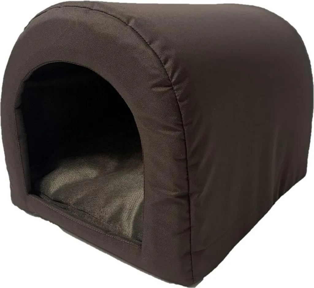 Panier grotte ultra doux GO GIFT Marron 40cm pour sommeil réparateur