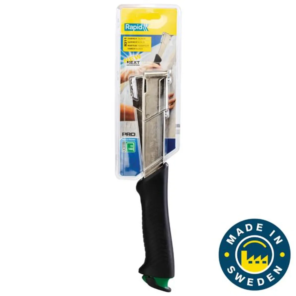 Marteau agrafeur Rapid R311 idéal pour pose d'isolant et pare-vapeur - 18