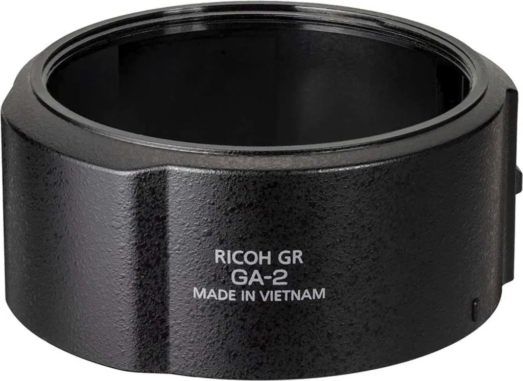 Adattatore Obiettivo Ricoh GA-2 per GR IIIx: Accessorio Originale 49mm