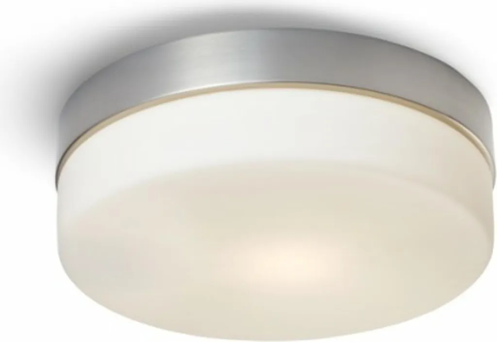 Luminaire Plafonnier LED Rond 14W IP44 AWE 23 Nickel pour Intérieur