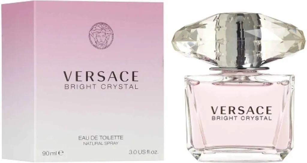 Versace Bright Crystal 90 ml - Parfum aux Notes de Grenade et Pivoine
