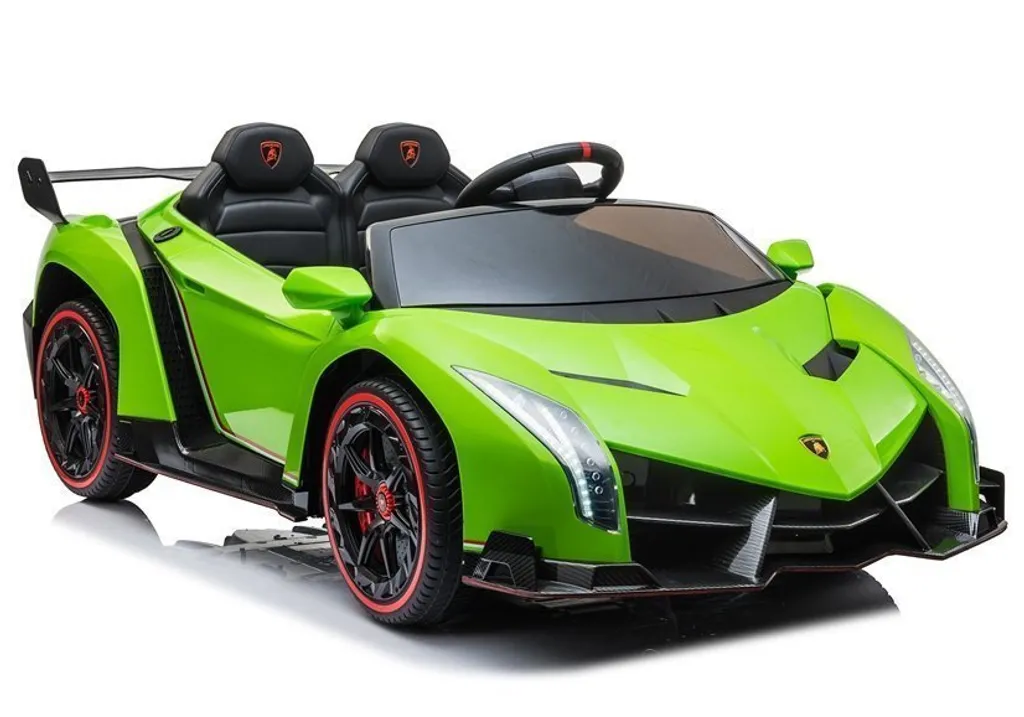 Lamborghini Veneno Verte : Voiture Électrique pour Enfant avec Télécommande
