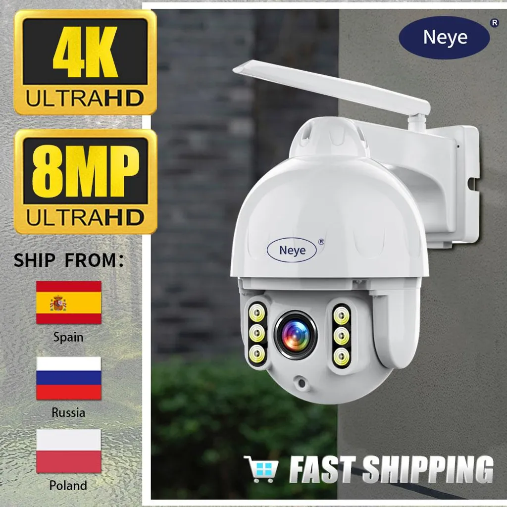 Caméra 8MP Haute Résolution Zoom 10X - Vision Nocturne et Détection Smart - 3