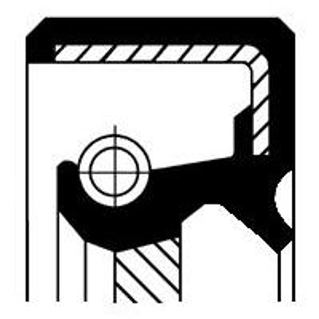 CORTECO 49357901 Simmerring, Differential OE LR002906 kompatibel mit Freelander, Evoque