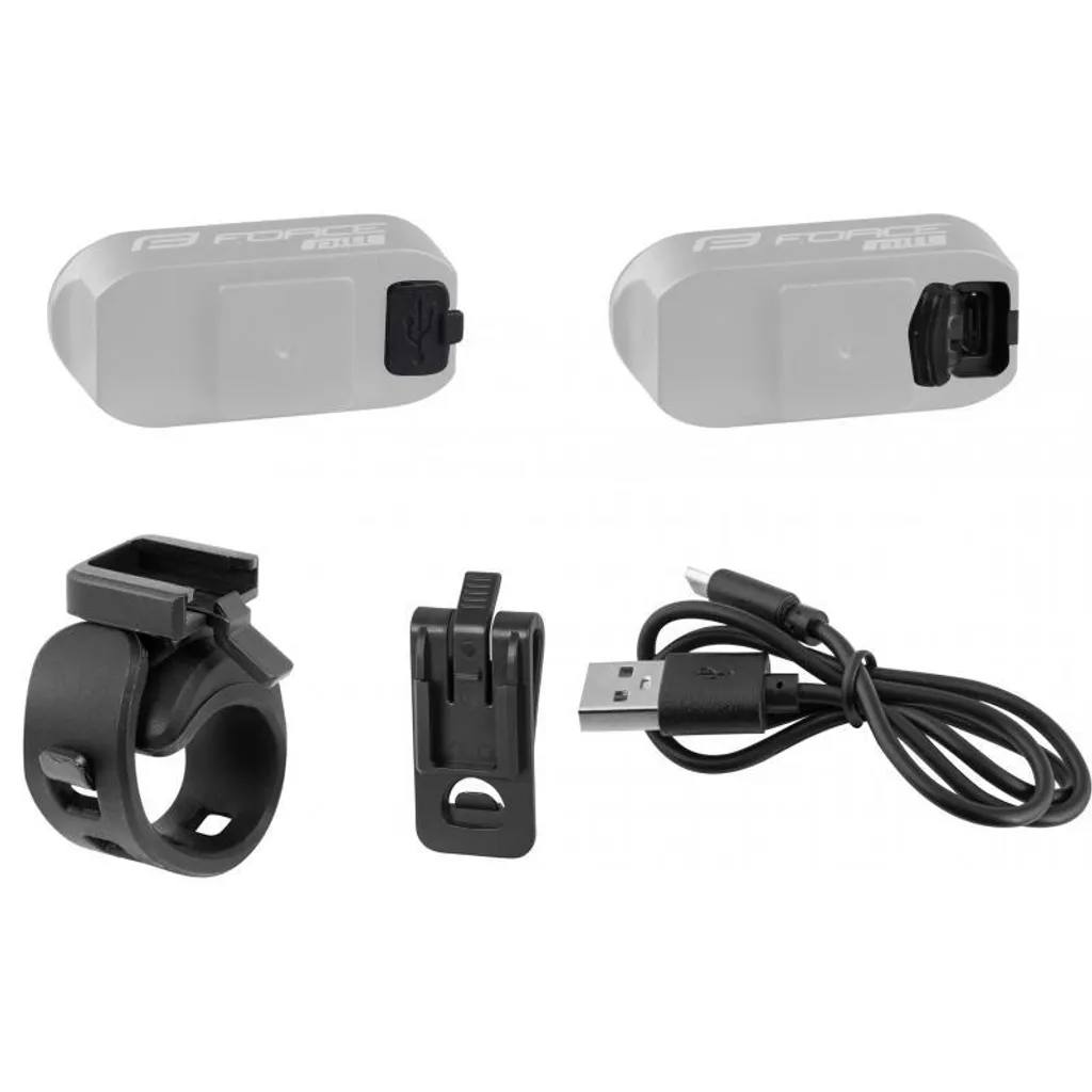 Lampe cycliste Force Pill-12 Compacte et Étanche LED 12 Lumens