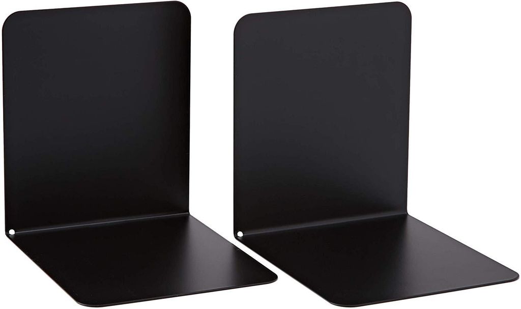 ALCO Serre-livres en métal/4302-11 130x140x140mm noir pcs.2 Image du produit 