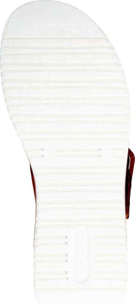 Remonte Damen natürlich schöne Sandale mit Klettverschluss Leder D1J53, Größe:37 EU, Farbe:Braun