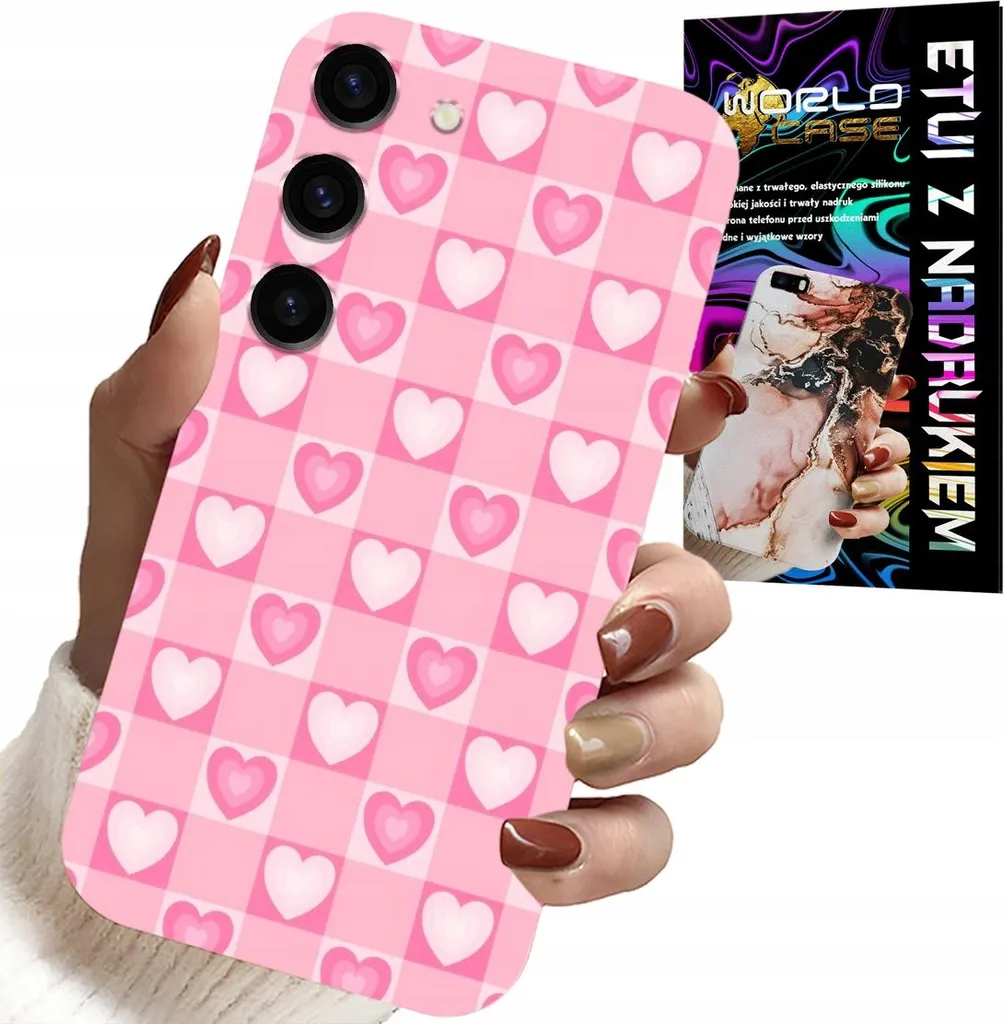 Offerta Custodia S23 Rosa Cuori + Vetro Temperato - Prendi Tutto Ora!
