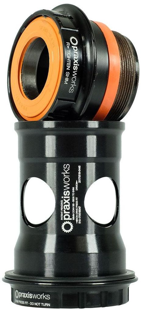 Praxis Bottom Zweigadapter M24 BB30 PF30 MTB 73 mm Produktbild 